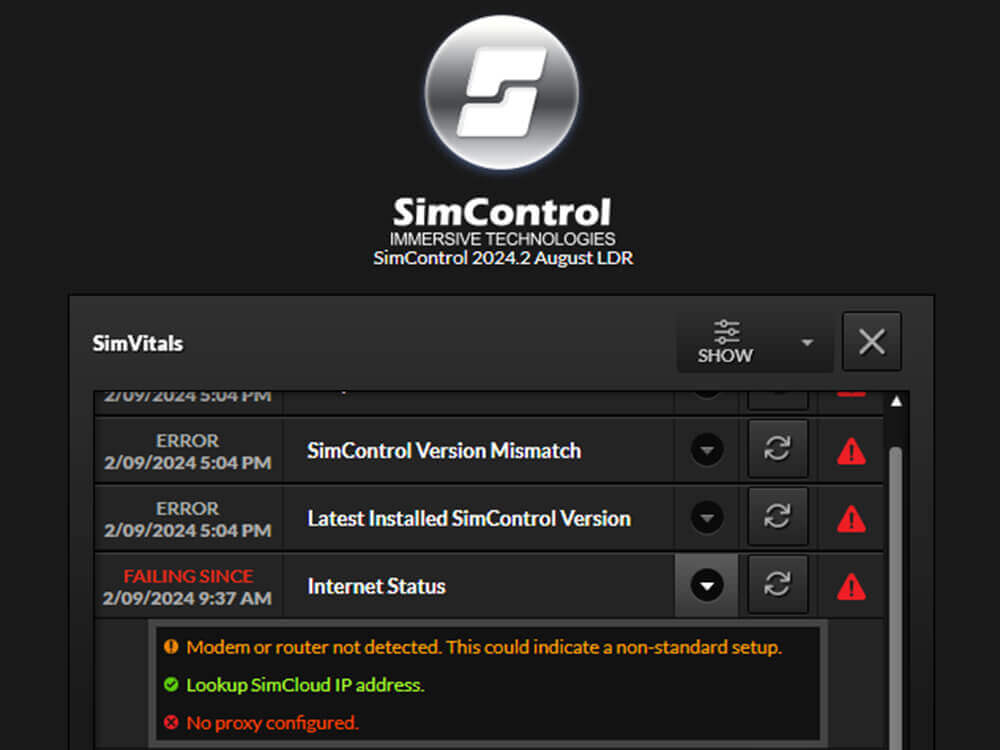 SimControl - Pemeriksaan Kesehatan Mandiri Simulator